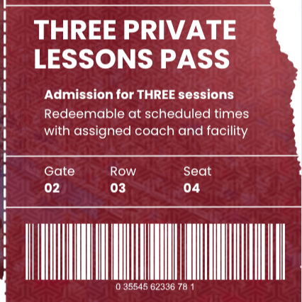 Three Private Session Pass